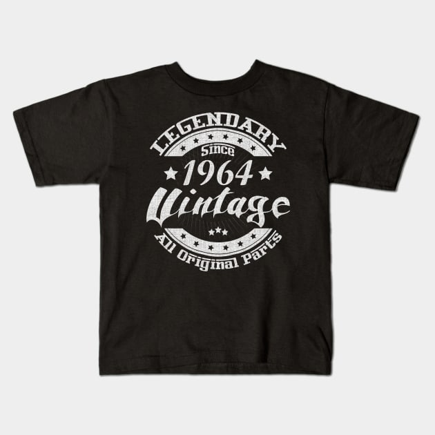 Legendary Since 1964. Vintage All Original Parts Kids T-Shirt by FromHamburg